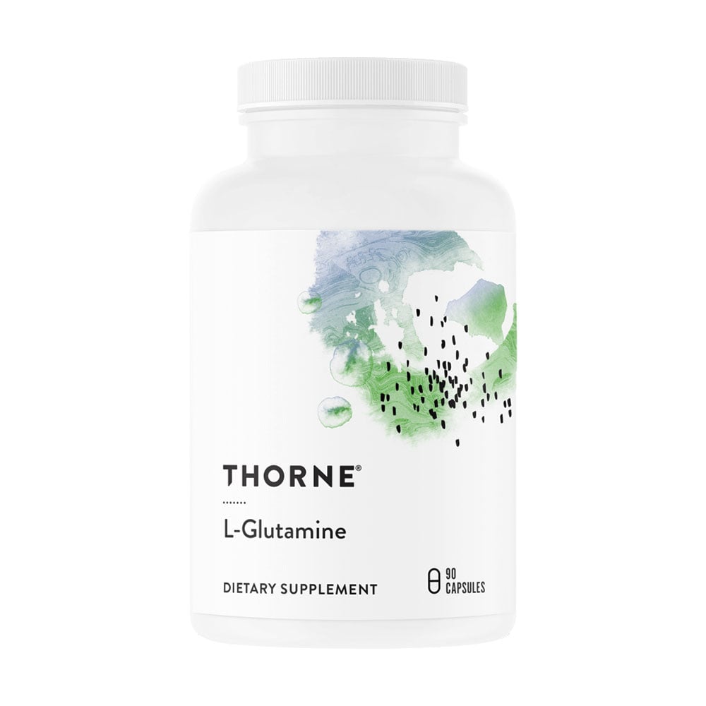 L-Глютамин Thorne Research L-Glutamine, 90 капсул